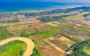 Arial view 247 galu beach